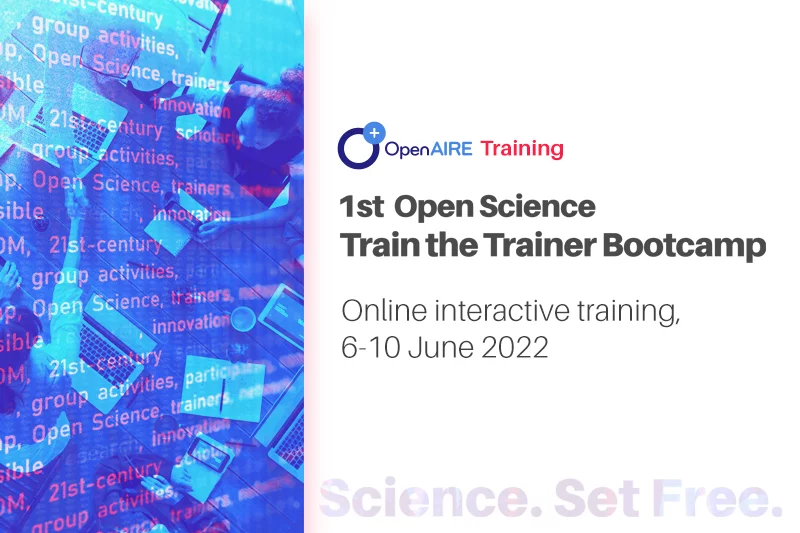 First OpenAIRE Open Science Train-the-Trainer Bootcamp